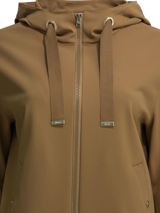 26SS 에르노 FIRST-ACT PEF 후드 재킷 GI000311D13455S2157 BROWN - HERNO