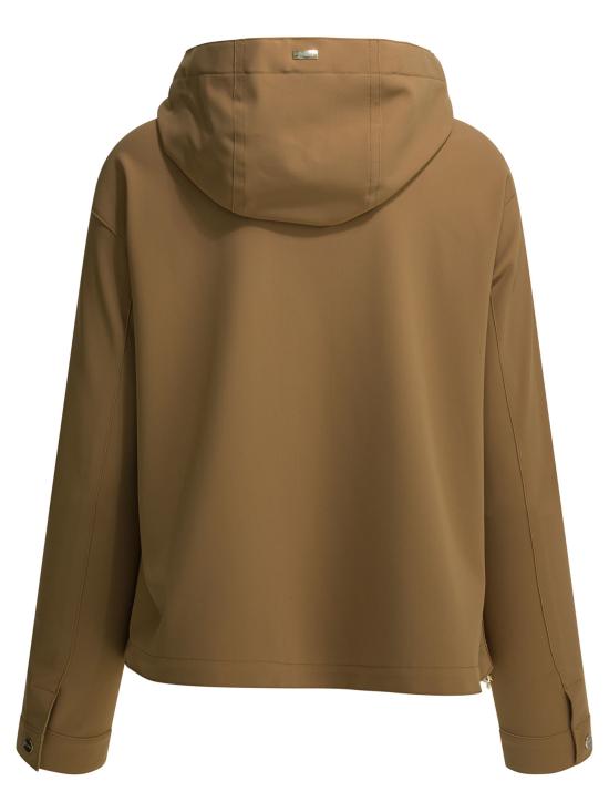 26SS 에르노 FIRST-ACT PEF 후드 재킷 GI000311D13455S2157 BROWN - HERNO