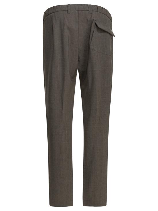 26SS 에르노 바이 스트레치 울 팬츠 PT000180U334882600 GREY - HERNO