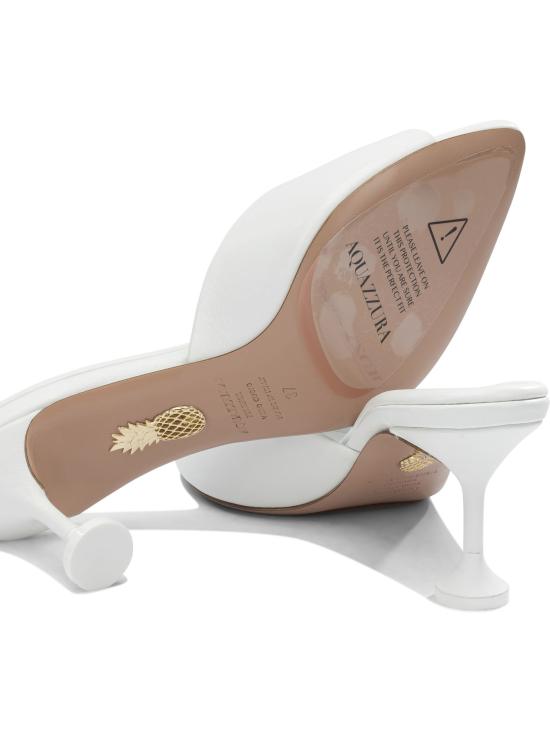 26SS 아쿠아주라 힐/펌프스 BISMIDM1NAPOPW WHITE - AQUAZZURA