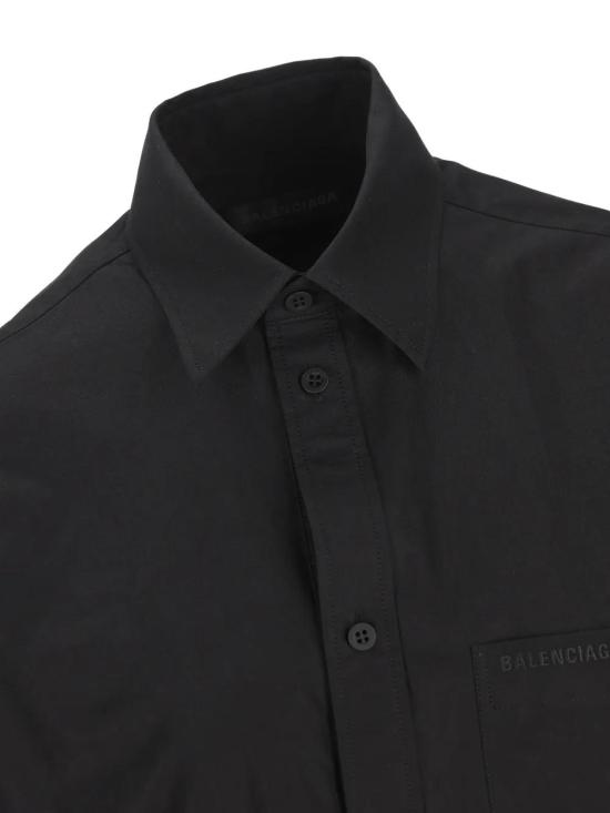 26SS 발렌시아가 셔츠 834033TNM60 1000 BLACK - BALENCIAGA