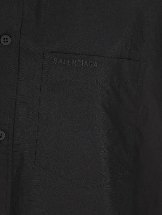 26SS 발렌시아가 셔츠 834033TNM60 1000 BLACK - BALENCIAGA