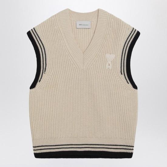 26SS 아미 스웨터 UKS865UKN0161 136 WHITE