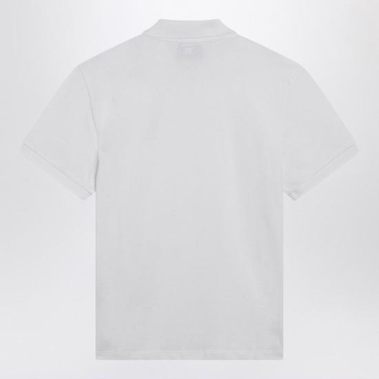 26SS 아미 스몰 하트 로고 폴로 셔츠 BFUPL001U760 100 WHITE - AMI