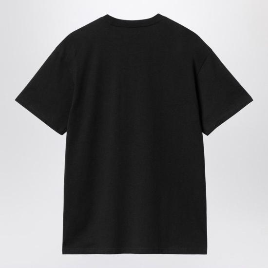 26SS 칼하트 WIP 숏슬리브 체이스 티셔츠 I026391CO 00FXX BLACK - CARHARTT WIP