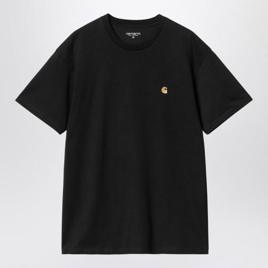 26SS 칼하트 WIP 숏슬리브 체이스 티셔츠 I026391CO 00FXX BLACK