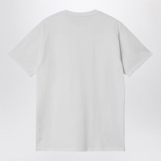 26SS 칼하트 WIP 숏슬리브 포켓 티셔츠 I030434CO 02XX WHITE - CARHARTT WIP