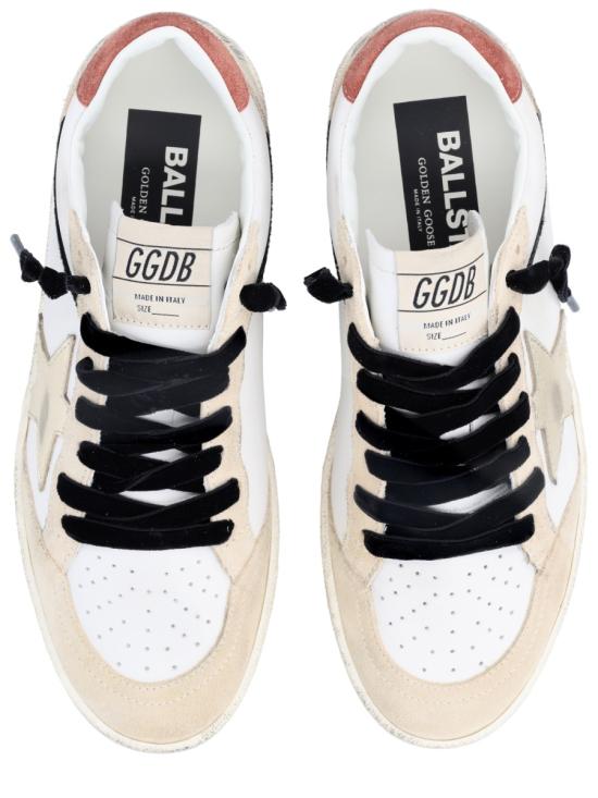 26SS 골든구스 래더 실버 스타 볼스타 스니커즈 GWF00746F008146 83252 WHITE - GOLDEN GOOSE