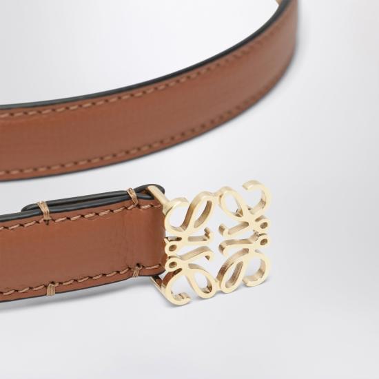 26SS 로에베 레귤러 벨트 E821Z15X02LE Brown - LOEWE