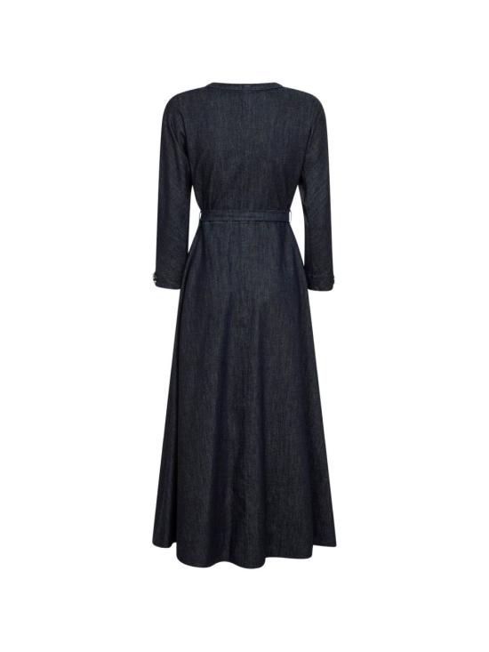 26SS 에스막스마라 미디 원피스 2619221021600 001 Blu marino - 'S MAX MARA