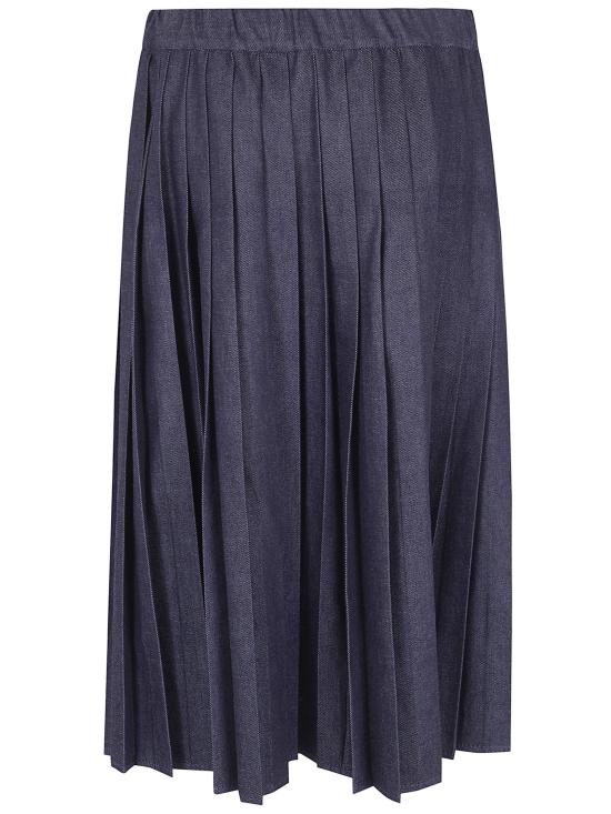 26SS 질샌더 미디 스커트 J40MA0180J46664 010 BLUE - JIL SANDER