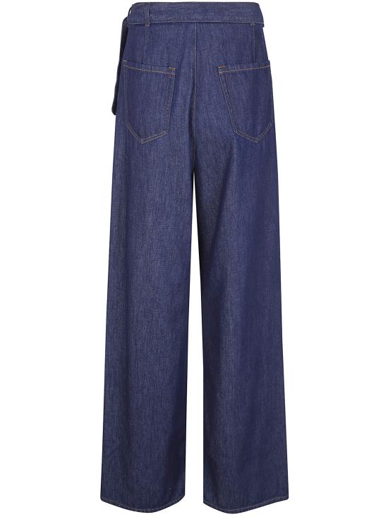 26SS 드리스 반 노튼 스트레이트 팬츠 2610209563385 507 BLUE - DRIES VAN NOTEN