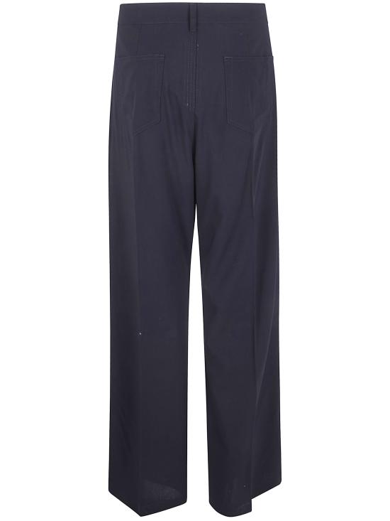 26SS 릭 오웬스 스트레이트 팬츠 RR01F2333WLP 09 BLACK - RICK OWENS