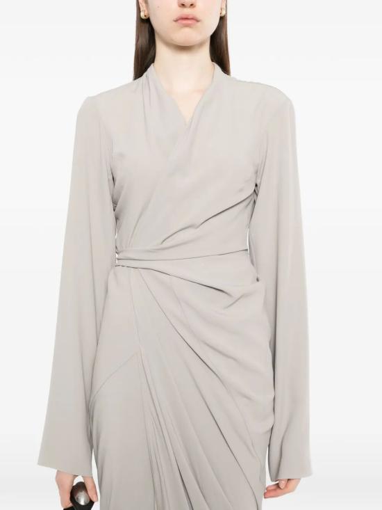 26SS 릭 오웬스 미디 원피스 RP01F6566CC 08 GREY - RICK OWENS