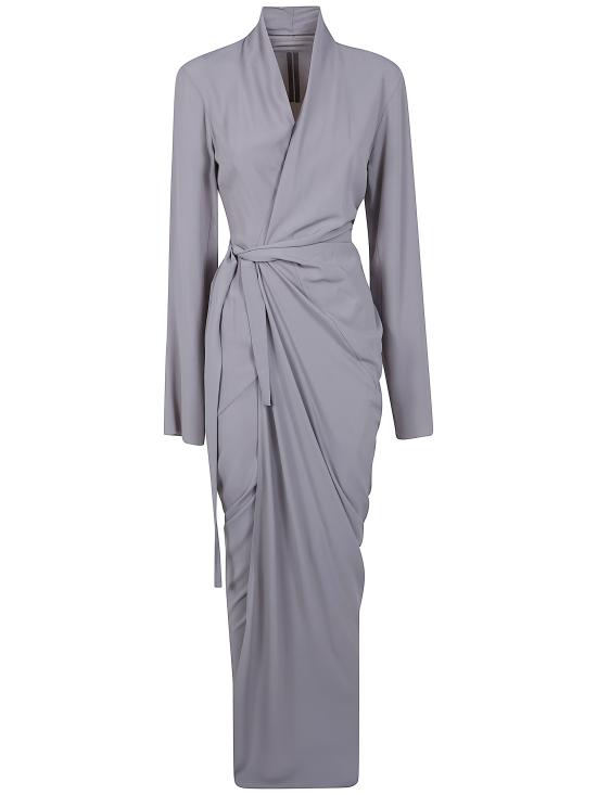 26SS 릭 오웬스 미디 원피스 RP01F6566CC 08 GREY - RICK OWENS