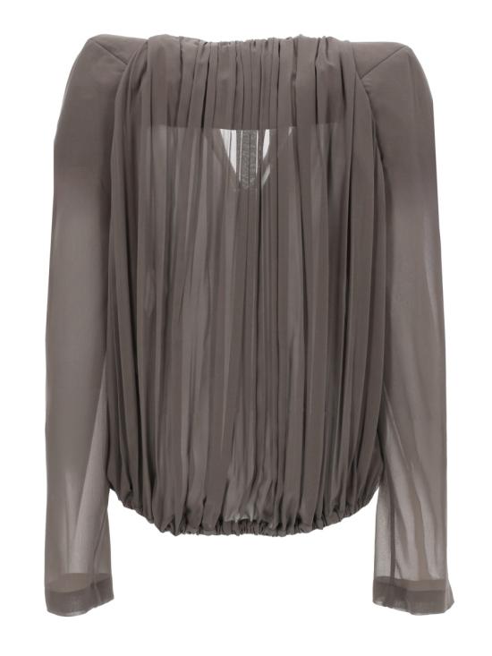 26SS 릭 오웬스 자켓 RP01F6750G 34 GREY - RICK OWENS