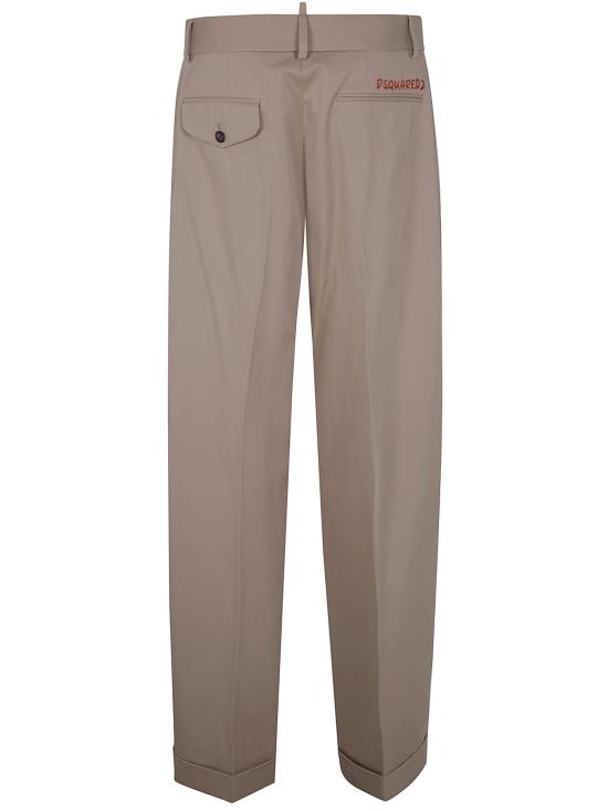 26SS 디스퀘어드2 스트레이트 팬츠 S75KB0556D35448 111 NUDE NEUTRALS - DSQUARED2