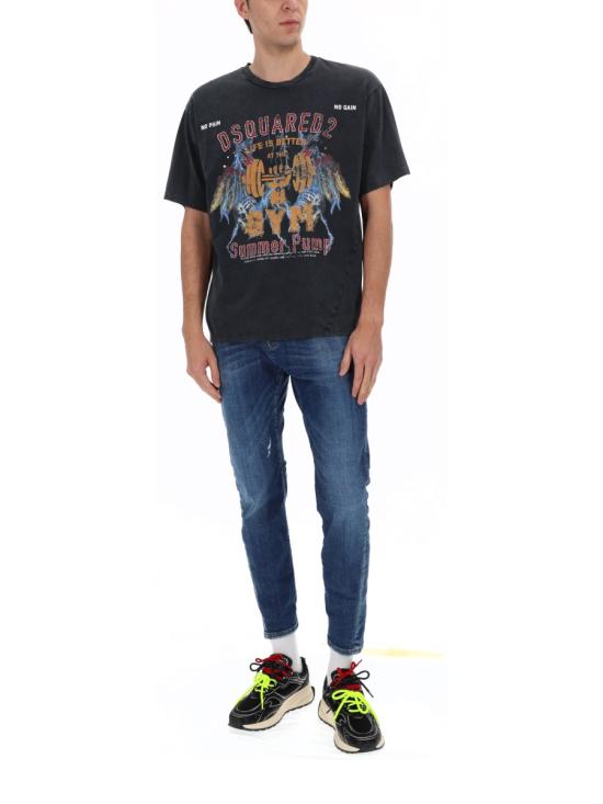 26SS 디스퀘어드2 스트레이트 팬츠 S74LB1871S30872 470 BLUE - DSQUARED2