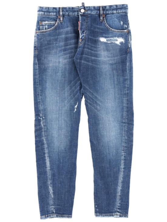 26SS 디스퀘어드2 스트레이트 팬츠 S74LB1871S30872 470 BLUE