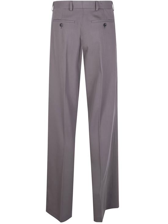 26SS 릭 오웬스 스트레이트 팬츠 RU01F2362WT 34 GREY - RICK OWENS