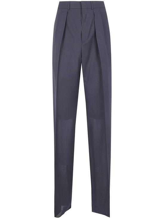 26SS 톰포드 라이트 프레스코 더블 플리츠 팬츠 PLMD01W0132 NAA BLACK - TOMFORD