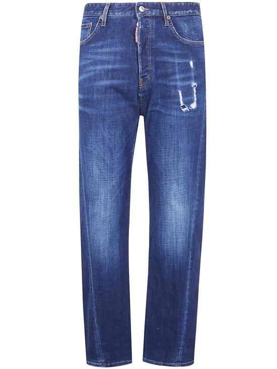 26SS 디스퀘어드2 스트레이트 팬츠 S74LB1916S30664 470 BLUE - DSQUARED2