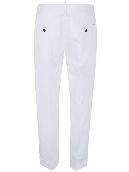 26SS 디스퀘어드2 스트레이트 팬츠 S75KB0552D35448 100 WHITE - DSQUARED2