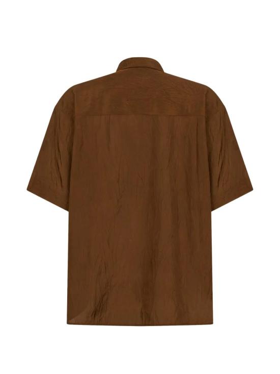 26SS 우마 왕 긴팔 셔츠 UM1529 UW240 YELLOW ORANGE - UMA WANG