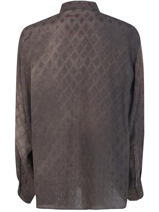 26SS 우마 왕 긴팔 셔츠 UM1516 UW690 BROWN - UMA WANG