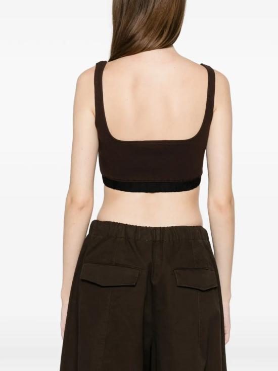 26SS 엔타이어 스튜디오 반팔 티셔츠 ESSS26BS01876 6239 BROWN - ENTIRE STUDIOS