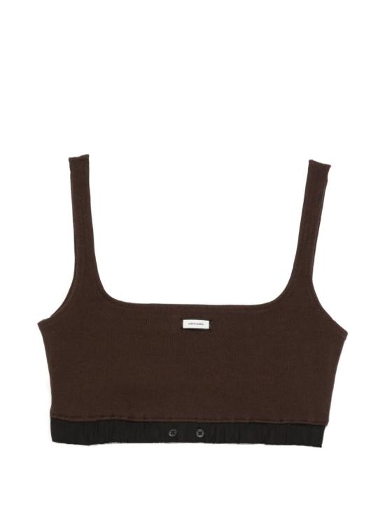 26SS 엔타이어 스튜디오 반팔 티셔츠 ESSS26BS01876 6239 BROWN