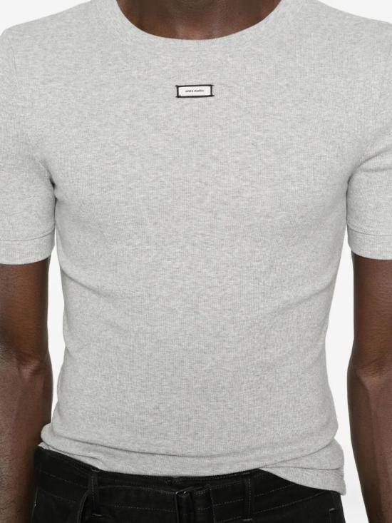 26SS 엔타이어 스튜디오 반팔 티셔츠 ESSS26TT01876 6238 GREY - ENTIRE STUDIOS