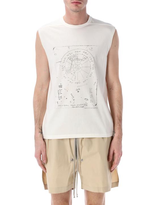 26SS 릭 오웬스 반팔 티셔츠 RR01F2132JAEP13 1109 WHITE