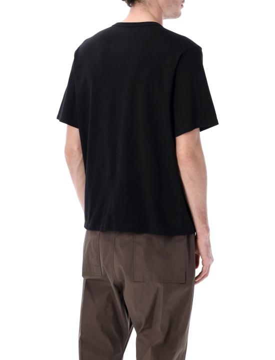 26SS 릭 오웬스 반팔 티셔츠 RR01F2232JAEP16 0911 BLACK - RICK OWENS