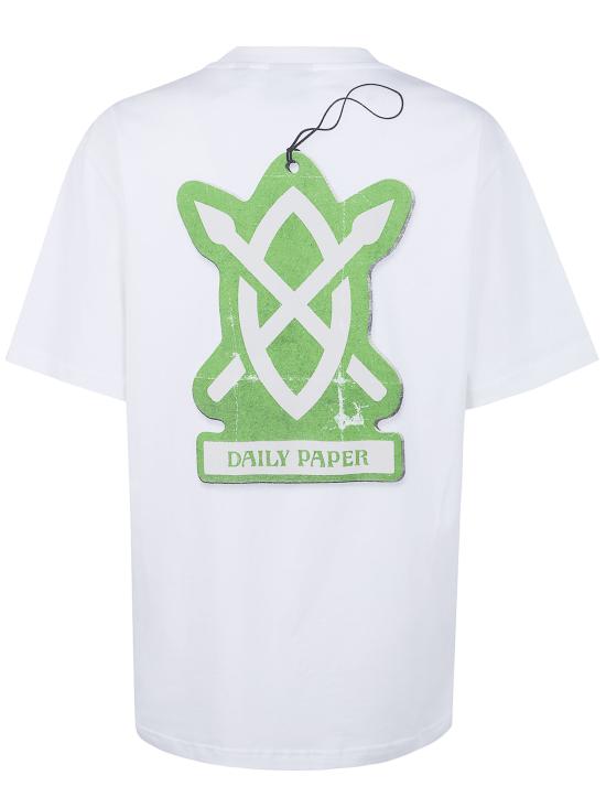 26SS 데일리 페이퍼 반팔 티셔츠 2610032 WHITE - DAILY PAPER
