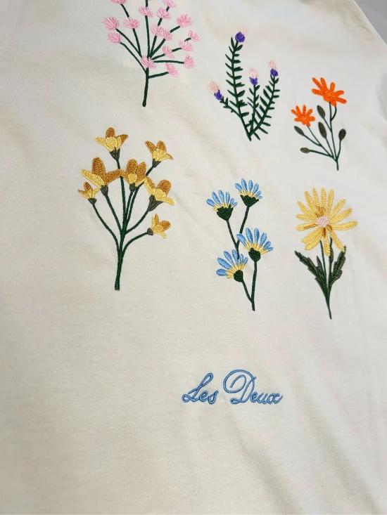 26SS 레듀 반팔 티셔츠 1002138 211 WHITE - LES DEUX