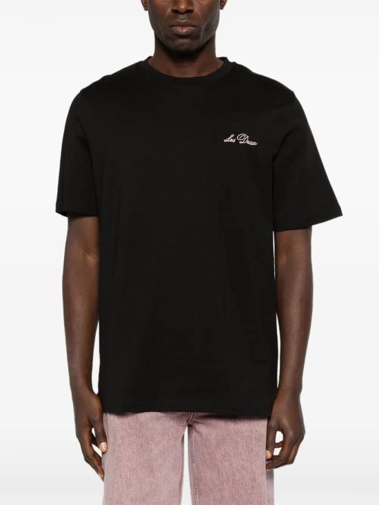 26SS 레듀 반팔 티셔츠 1002138 100 BLACK - LES DEUX