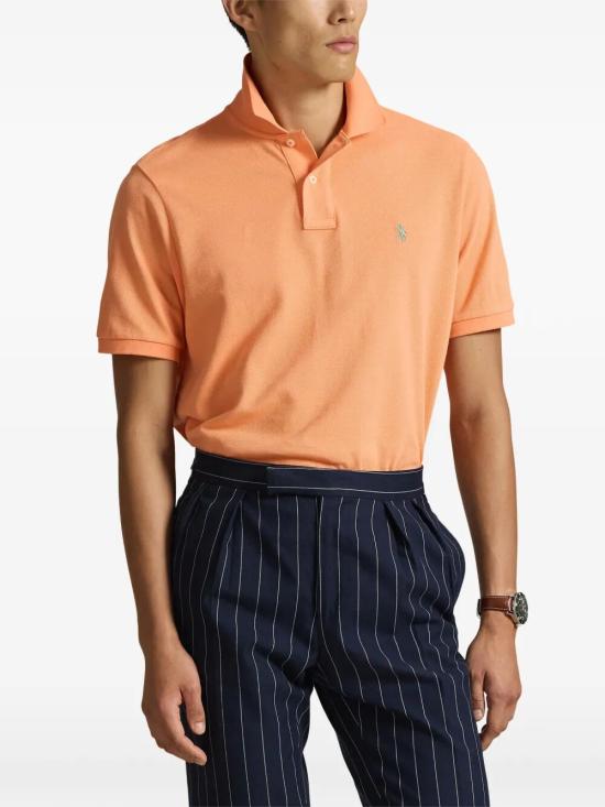 26SS 폴로 랄프로렌 반팔 티셔츠 710536856505 POMPANO YELLOW ORANGE - POLO RALPH LAUREN