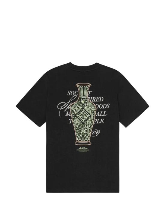 26SS 레듀 반팔 티셔츠 1001576 100 BLACK - LES DEUX