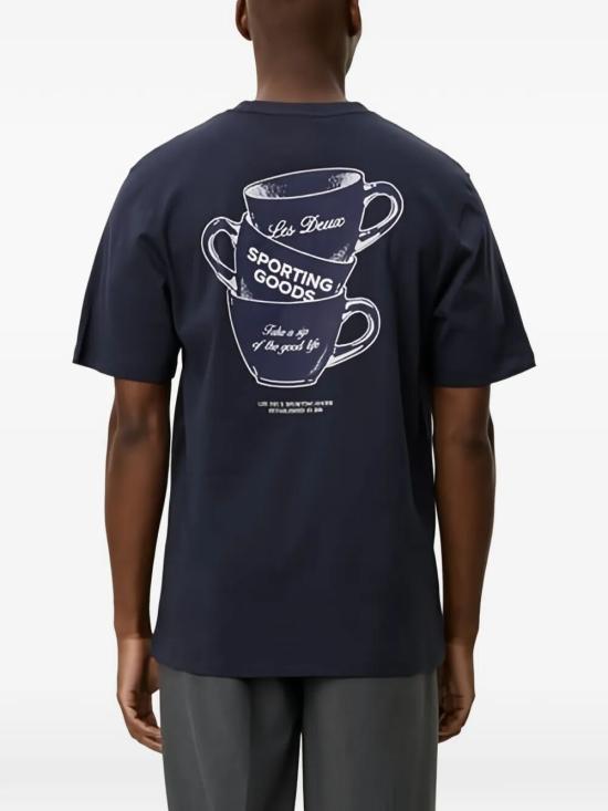 26SS 레듀 반팔 티셔츠 1001565 460 BLUE - LES DEUX