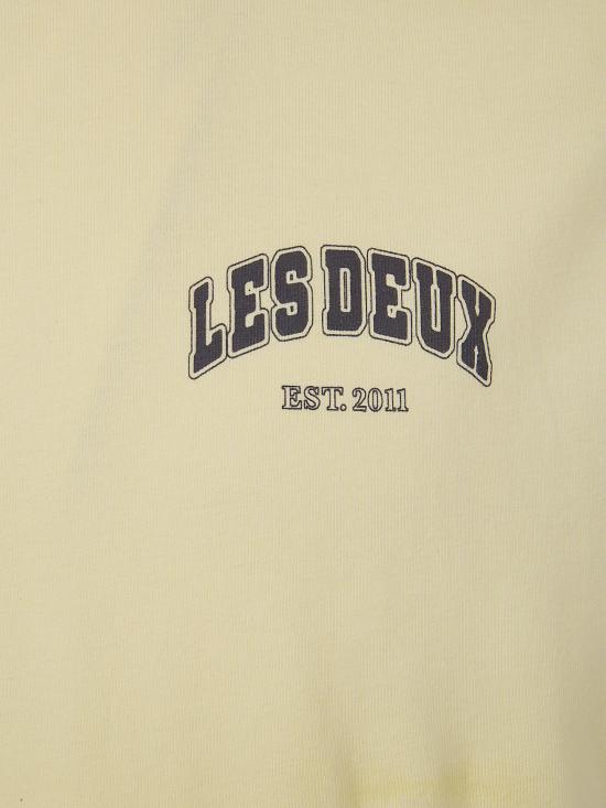 26SS 레듀 반팔 티셔츠 1001473 718 YELLOW ORANGE - LES DEUX