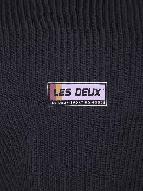 26SS 레듀 반팔 티셔츠 1001535 100 BLACK - LES DEUX