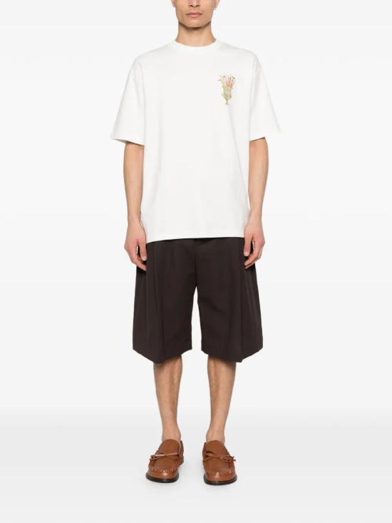 26SS 드롤드무슈 반팔 티셔츠 KTS313CO002OW OFF WHITE - DROLE DE MONSIEUR