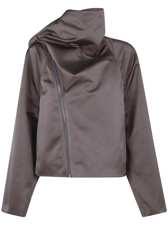 26SS 릭 오웬스 가죽 자켓 RP01F6720THD 78 GREY