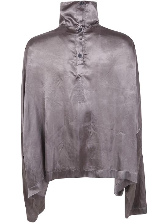 26SS 릭 오웬스 반팔 티셔츠 RP01F6216N 34 GREY - RICK OWENS