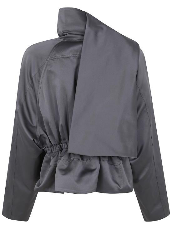 26SS 릭 오웬스 가죽 자켓 RP01F6720THD 35 BROWN - RICK OWENS