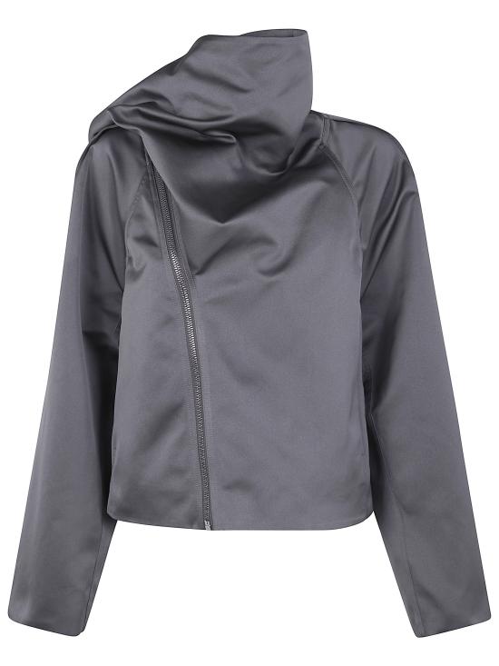 26SS 릭 오웬스 가죽 자켓 RP01F6720THD 35 BROWN