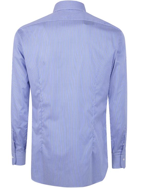 26SS 발바 긴팔 셔츠 I1U13P0154206U 0002 BLUE - BARBA