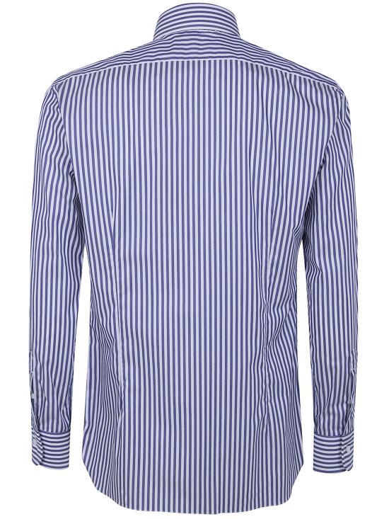 26SS 발바 긴팔 셔츠 I1U13P0154209U 0001 BLUE - BARBA