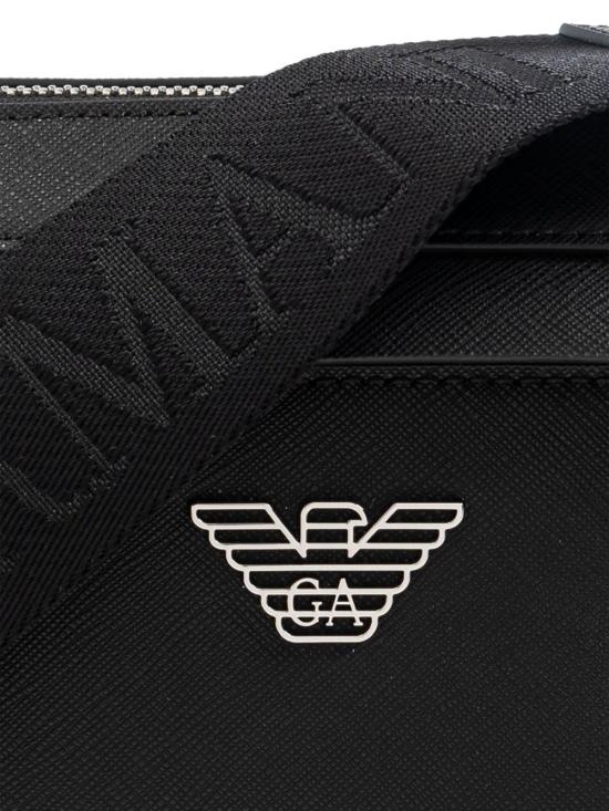 26SS 엠포리오 아르마니 가죽소품 EM001186AF13805 UC001 BLACK - EMPORIO ARMANI